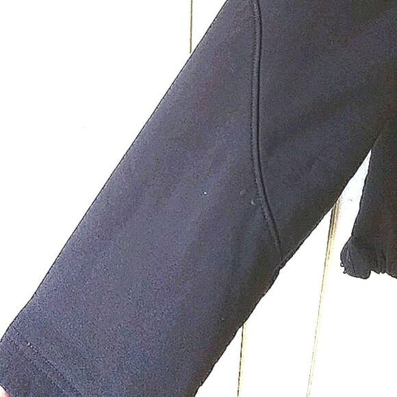 Eddie Bauer Black Fleece-Lined Zip Up Jacket size L - Picture 3 of 4